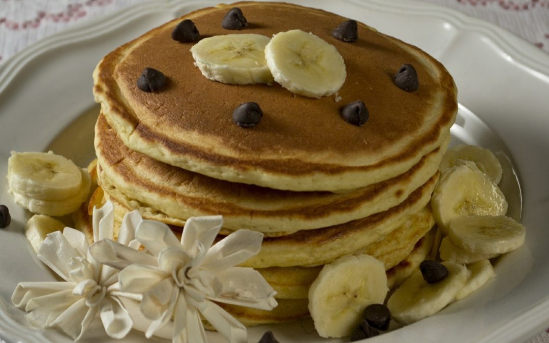 Julie’s Banana-Nut Protein Pancakes