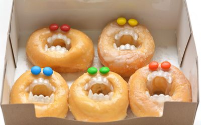 Halloween Monster Donuts